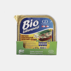 Bio leberwurst /green onion/